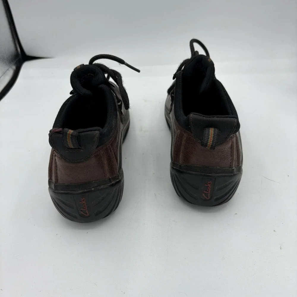 Clarks Rain Shoes Muckers‎ Womens Size 6 Brown Leather Casual Waterproof